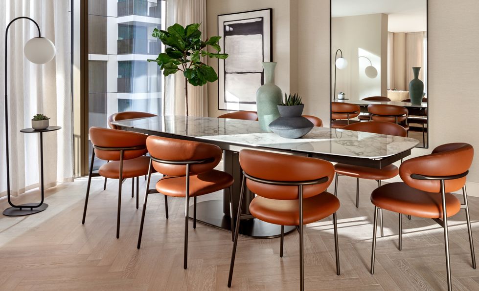SIX COLLECTIVE PRIVATE RESIDENCE BATTERSEA DINING